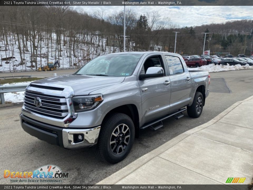 2021 Toyota Tundra Limited CrewMax 4x4 Silver Sky Metallic / Black Photo #13