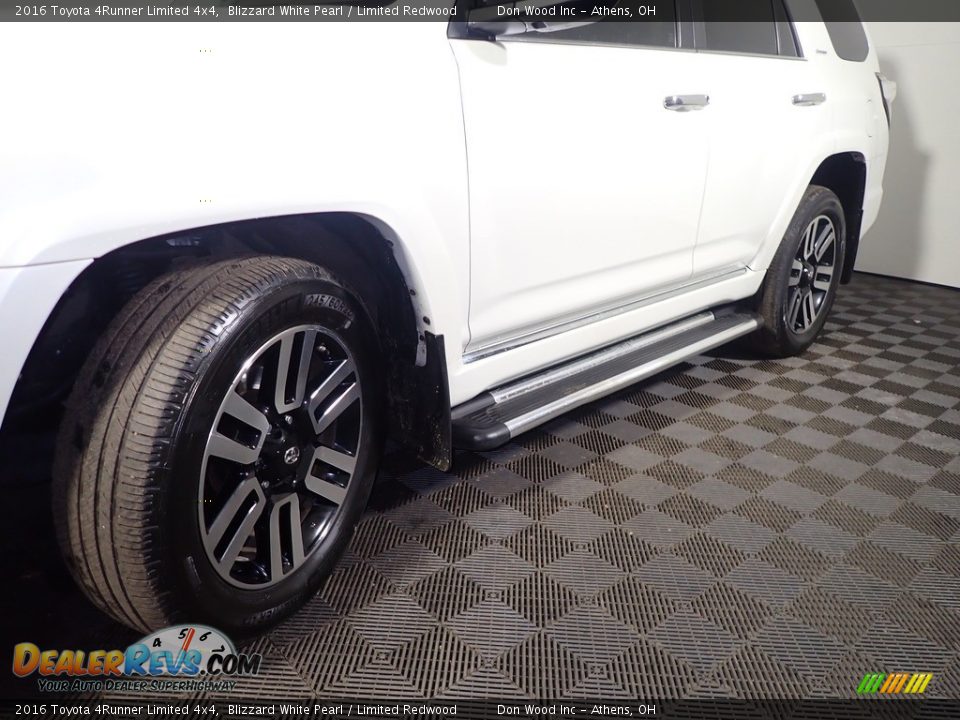 2016 Toyota 4Runner Limited 4x4 Blizzard White Pearl / Limited Redwood Photo #13