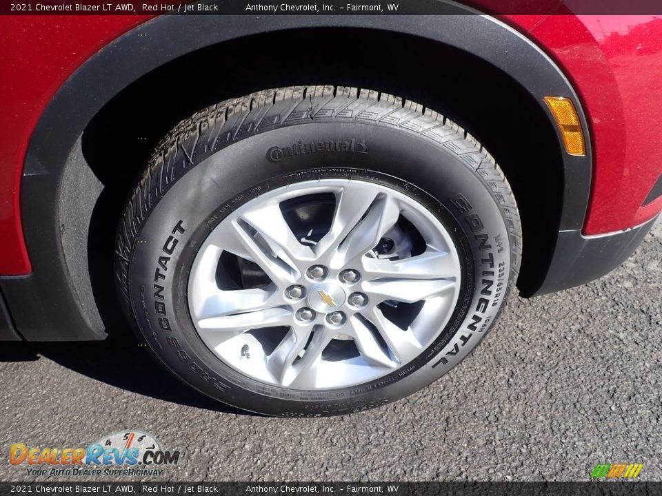 2021 Chevrolet Blazer LT AWD Red Hot / Jet Black Photo #2