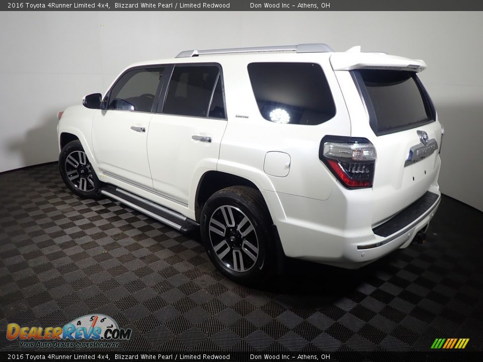 2016 Toyota 4Runner Limited 4x4 Blizzard White Pearl / Limited Redwood Photo #15