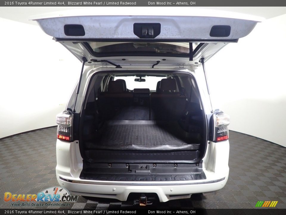 2016 Toyota 4Runner Limited 4x4 Blizzard White Pearl / Limited Redwood Photo #17