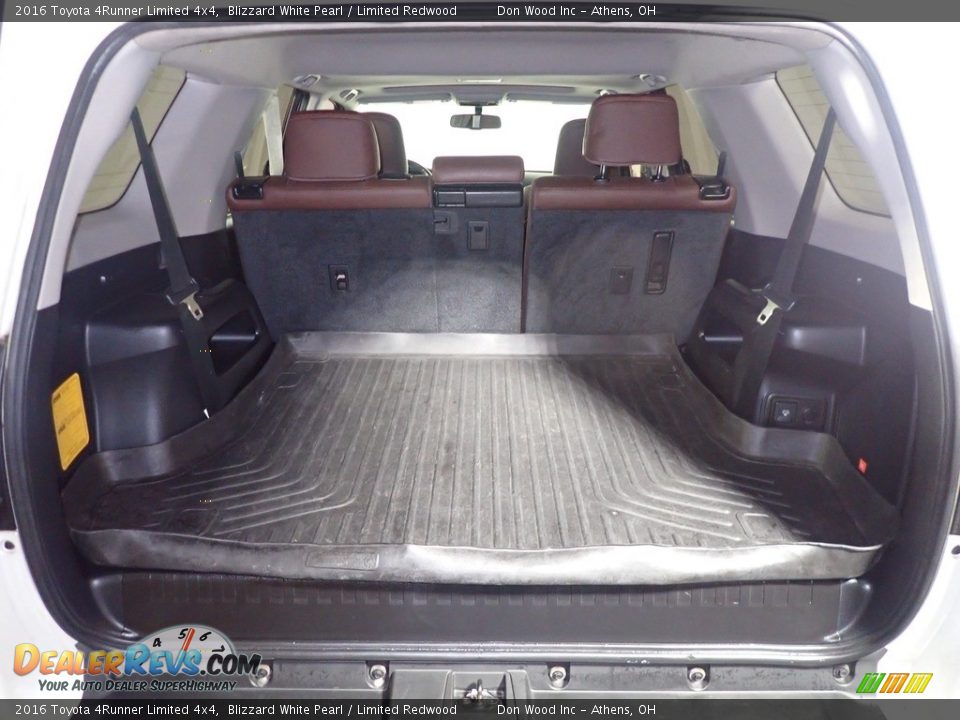 2016 Toyota 4Runner Limited 4x4 Blizzard White Pearl / Limited Redwood Photo #18