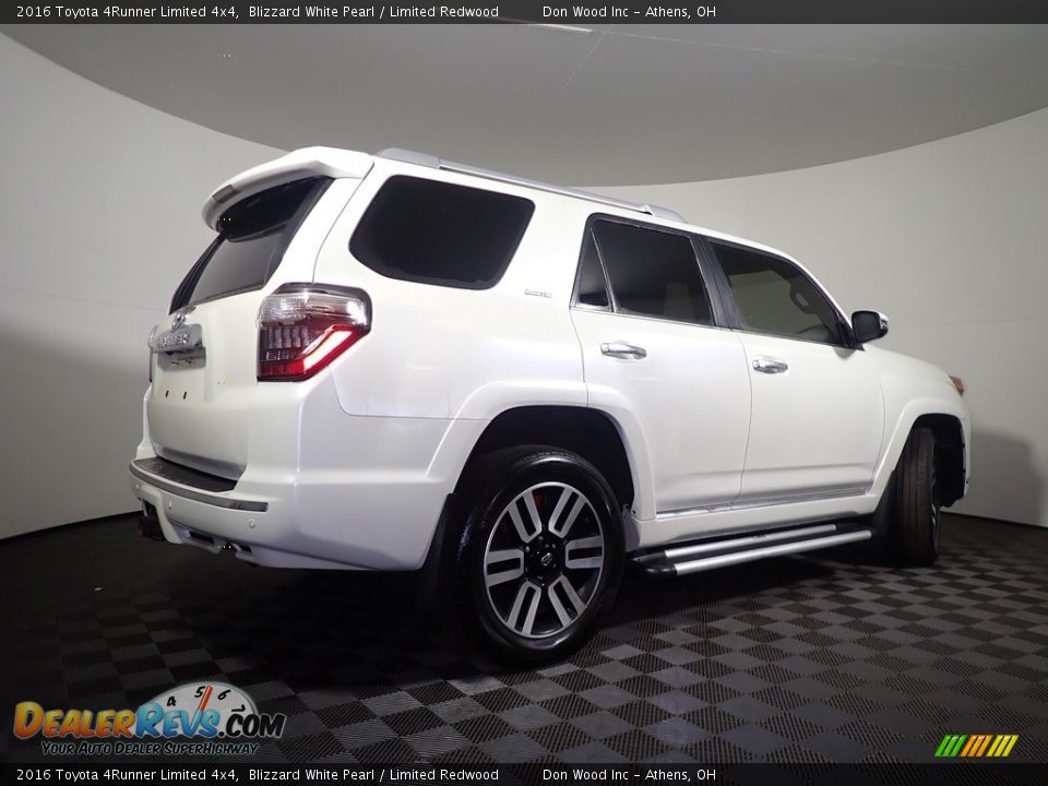 2016 Toyota 4Runner Limited 4x4 Blizzard White Pearl / Limited Redwood Photo #19