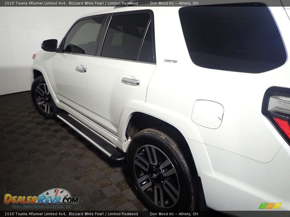 2016 Toyota 4Runner Limited 4x4 Blizzard White Pearl / Limited Redwood Photo #21