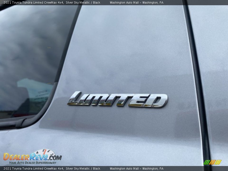 2021 Toyota Tundra Limited CrewMax 4x4 Silver Sky Metallic / Black Photo #26