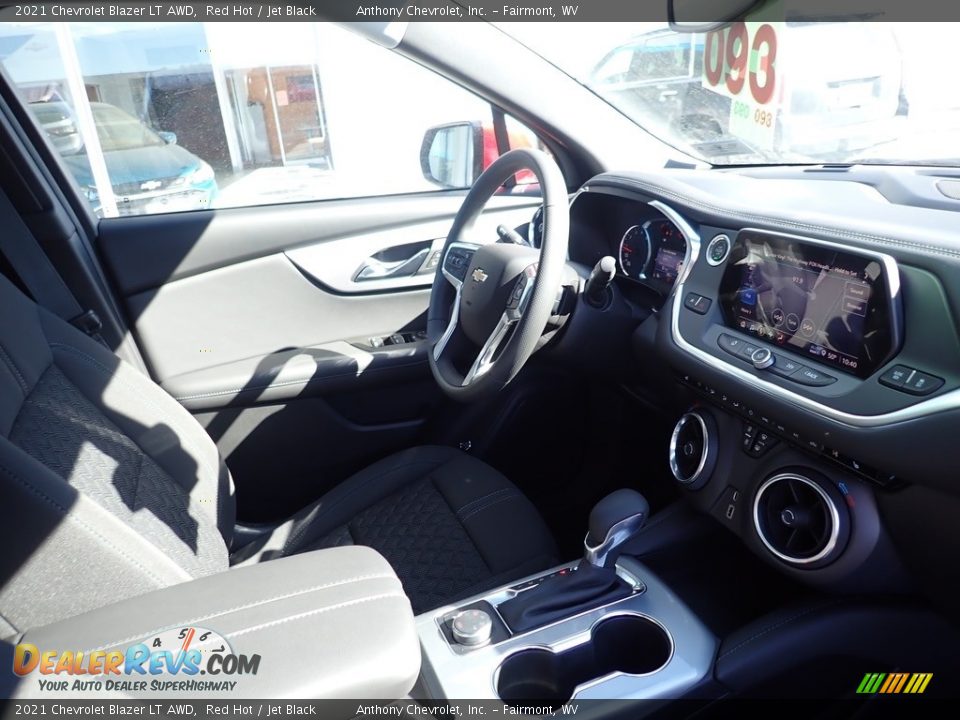 2021 Chevrolet Blazer LT AWD Red Hot / Jet Black Photo #10