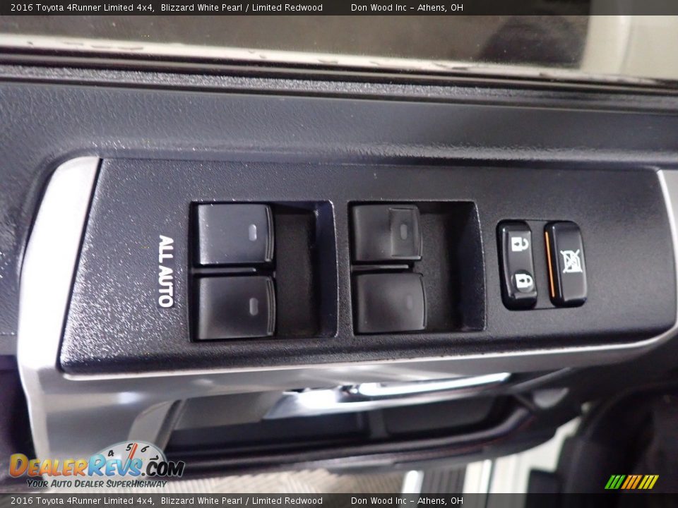 2016 Toyota 4Runner Limited 4x4 Blizzard White Pearl / Limited Redwood Photo #24