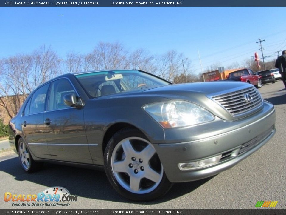 2005 Lexus LS 430 Sedan Cypress Pearl / Cashmere Photo #1