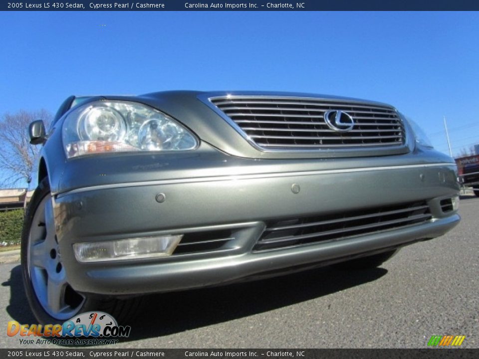 2005 Lexus LS 430 Sedan Cypress Pearl / Cashmere Photo #2