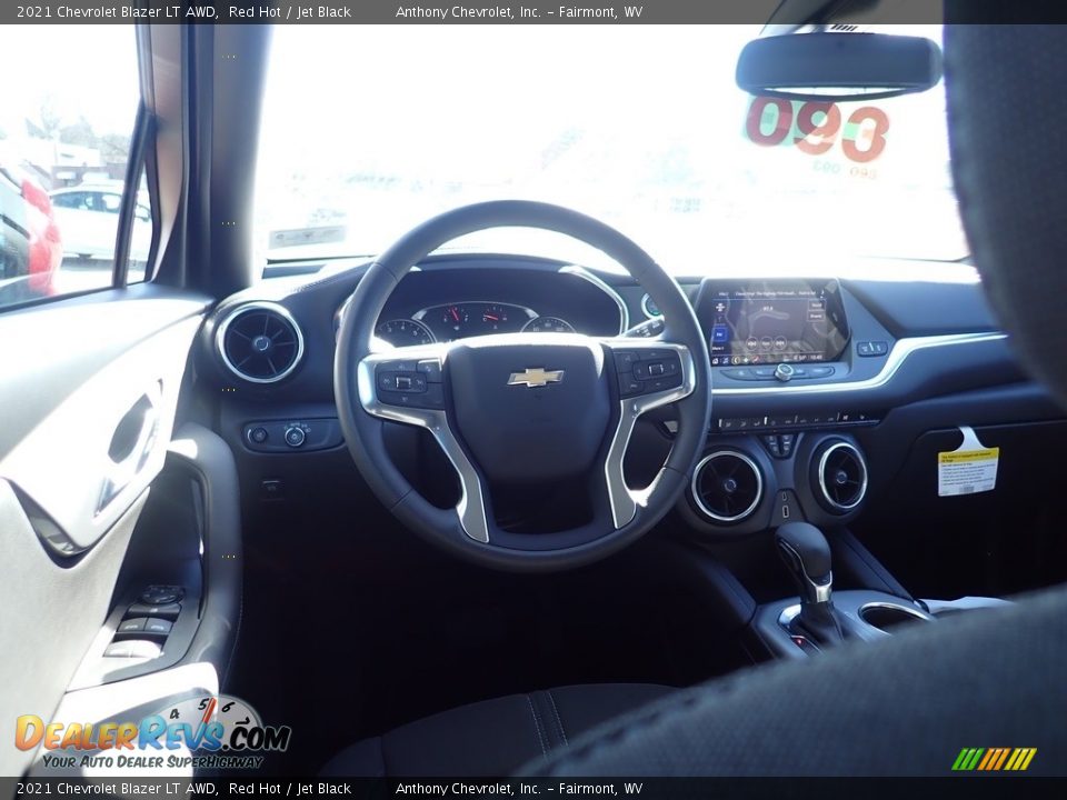 2021 Chevrolet Blazer LT AWD Red Hot / Jet Black Photo #12