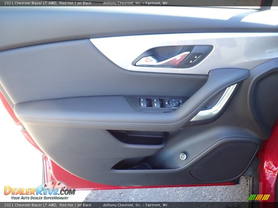 2021 Chevrolet Blazer LT AWD Red Hot / Jet Black Photo #13
