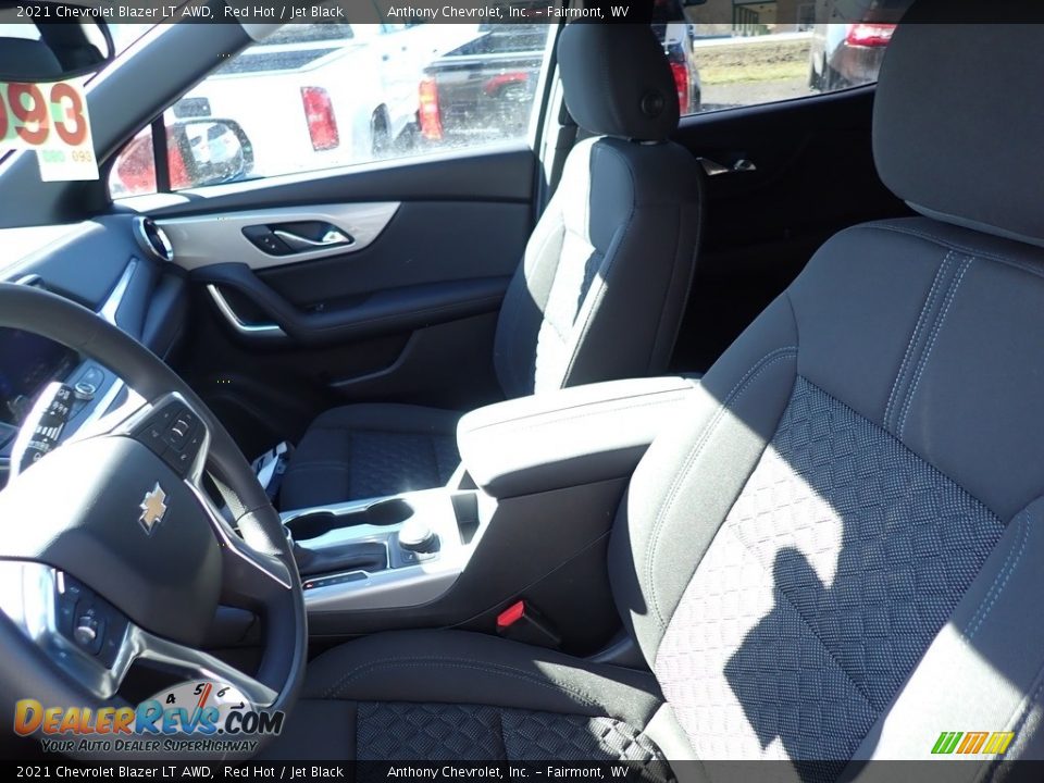 2021 Chevrolet Blazer LT AWD Red Hot / Jet Black Photo #14