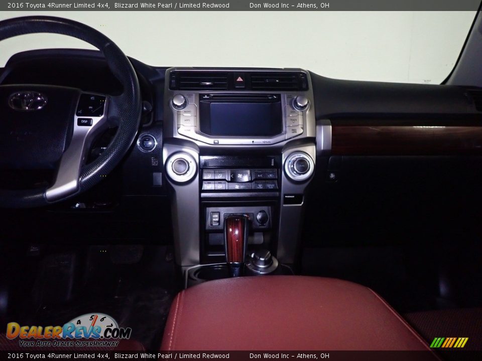 2016 Toyota 4Runner Limited 4x4 Blizzard White Pearl / Limited Redwood Photo #29