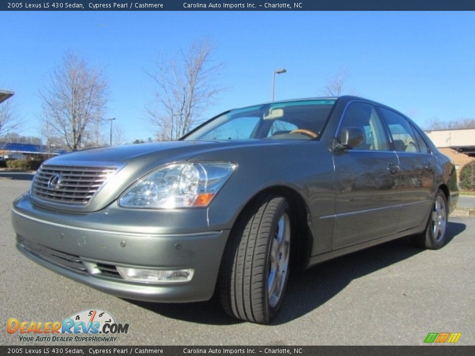 2005 Lexus LS 430 Sedan Cypress Pearl / Cashmere Photo #6
