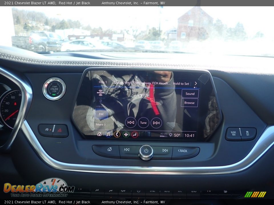 2021 Chevrolet Blazer LT AWD Red Hot / Jet Black Photo #16