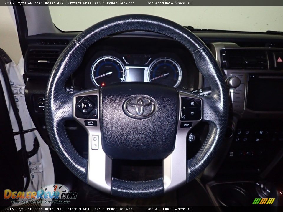 2016 Toyota 4Runner Limited 4x4 Blizzard White Pearl / Limited Redwood Photo #31