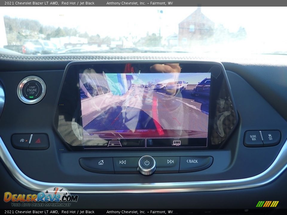 2021 Chevrolet Blazer LT AWD Red Hot / Jet Black Photo #17