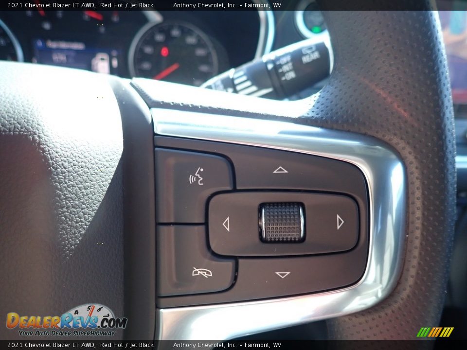 2021 Chevrolet Blazer LT AWD Red Hot / Jet Black Photo #18