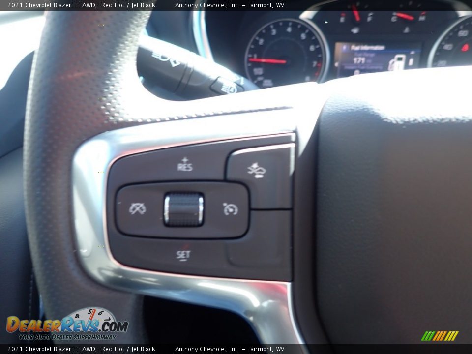 2021 Chevrolet Blazer LT AWD Red Hot / Jet Black Photo #19