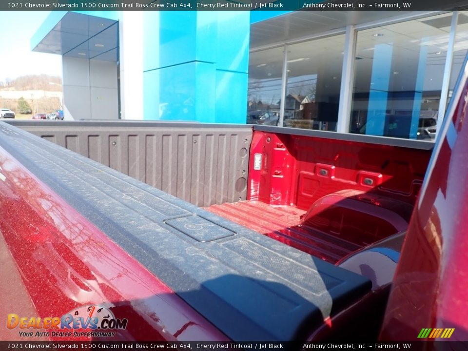 2021 Chevrolet Silverado 1500 Custom Trail Boss Crew Cab 4x4 Cherry Red Tintcoat / Jet Black Photo #2