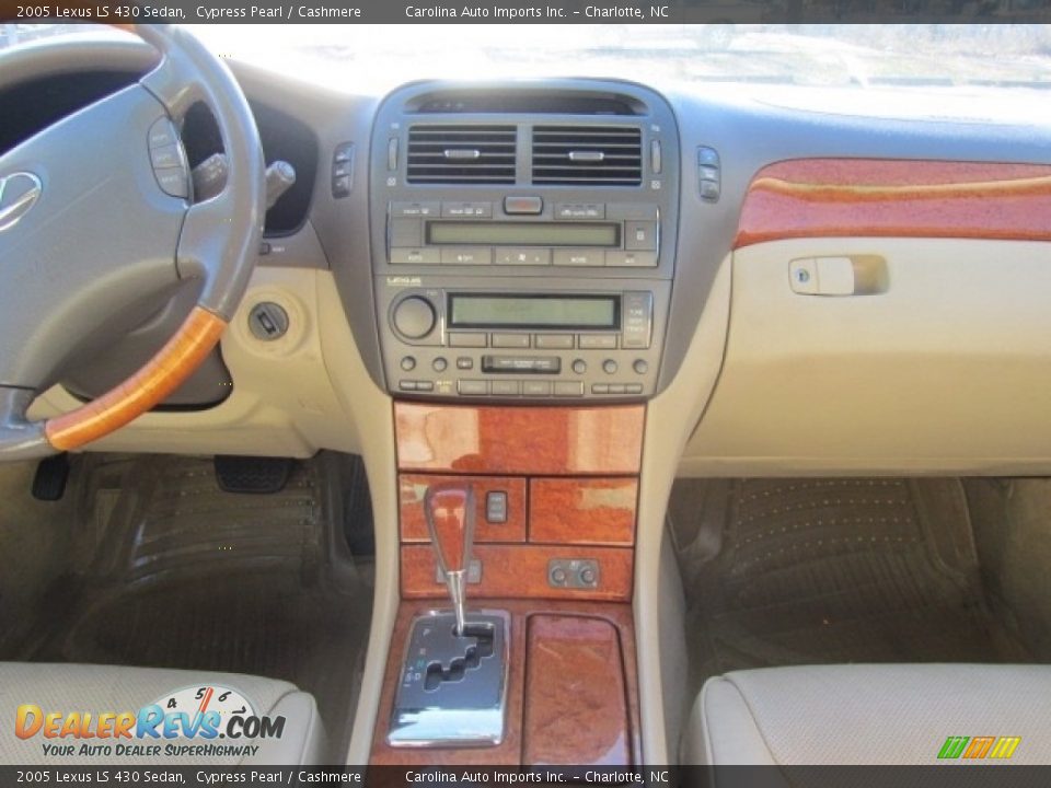 2005 Lexus LS 430 Sedan Cypress Pearl / Cashmere Photo #15
