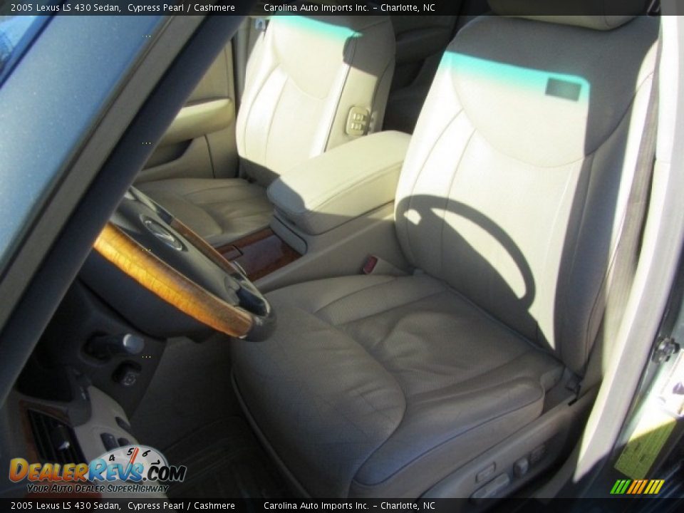 2005 Lexus LS 430 Sedan Cypress Pearl / Cashmere Photo #18