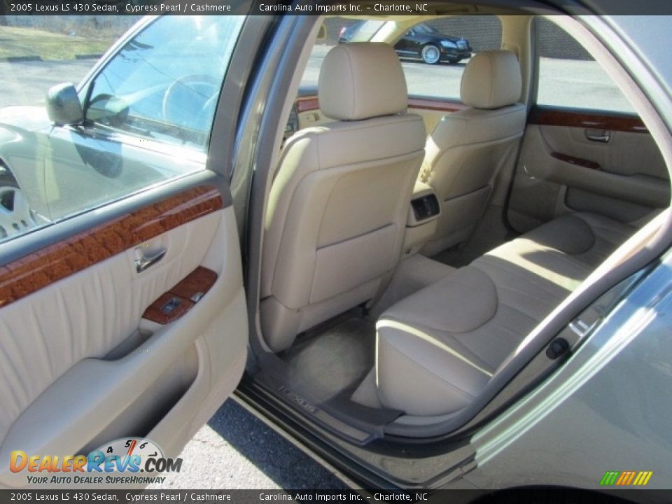 2005 Lexus LS 430 Sedan Cypress Pearl / Cashmere Photo #19