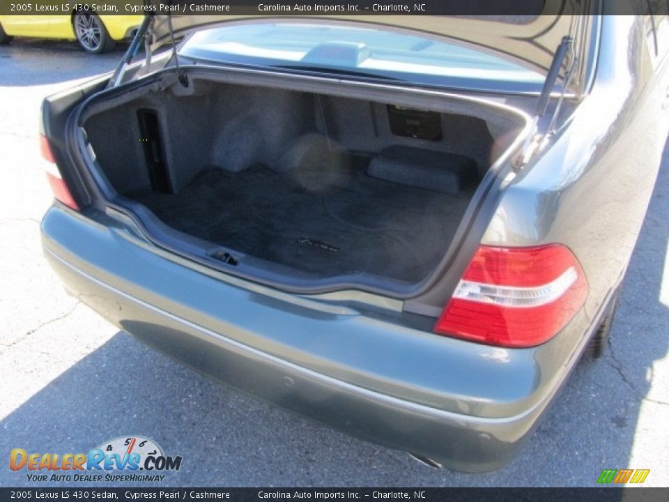 2005 Lexus LS 430 Sedan Cypress Pearl / Cashmere Photo #20