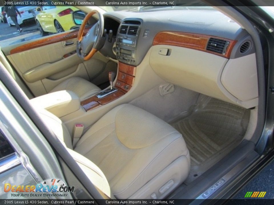 2005 Lexus LS 430 Sedan Cypress Pearl / Cashmere Photo #21