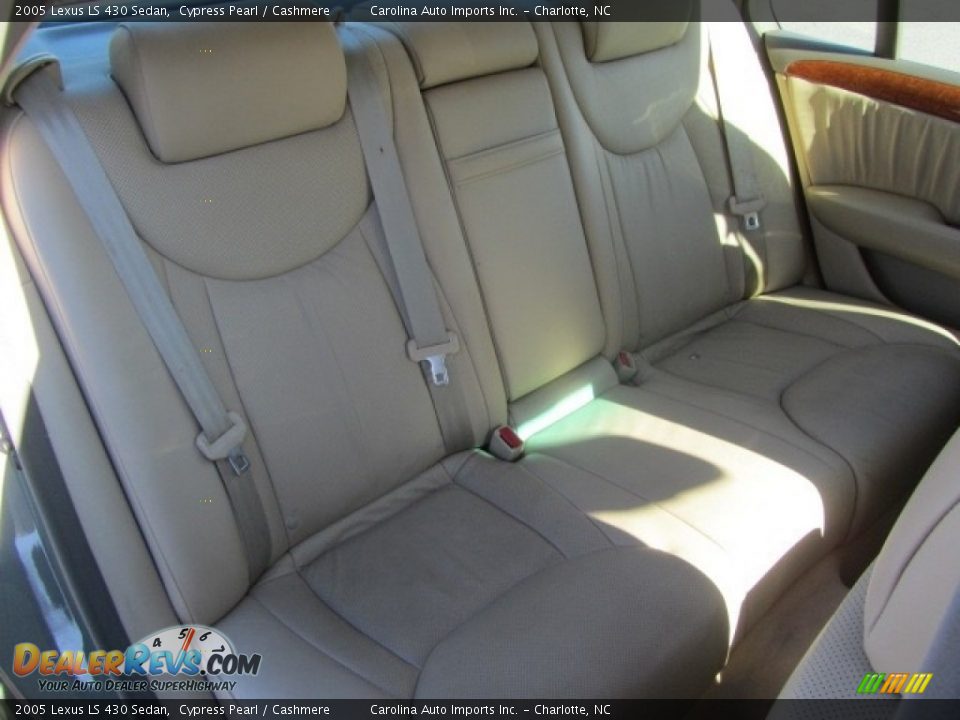2005 Lexus LS 430 Sedan Cypress Pearl / Cashmere Photo #24