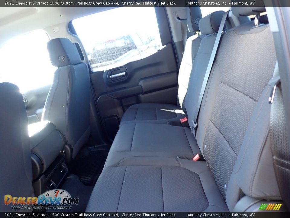 2021 Chevrolet Silverado 1500 Custom Trail Boss Crew Cab 4x4 Cherry Red Tintcoat / Jet Black Photo #11