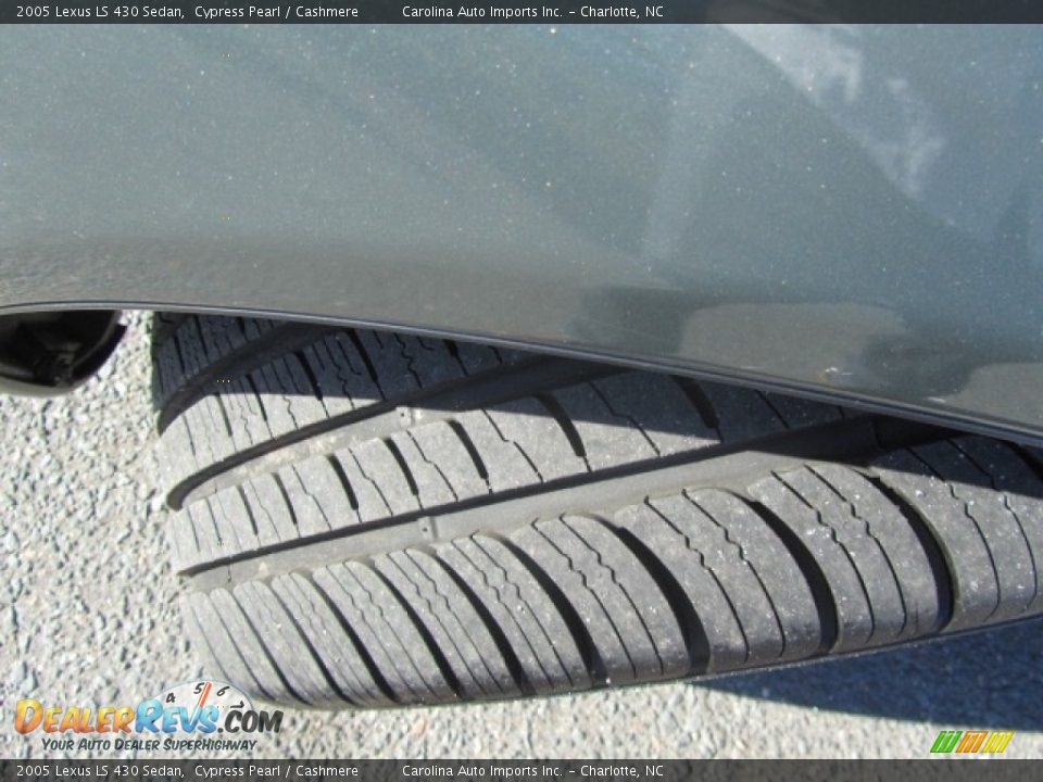 2005 Lexus LS 430 Sedan Cypress Pearl / Cashmere Photo #27