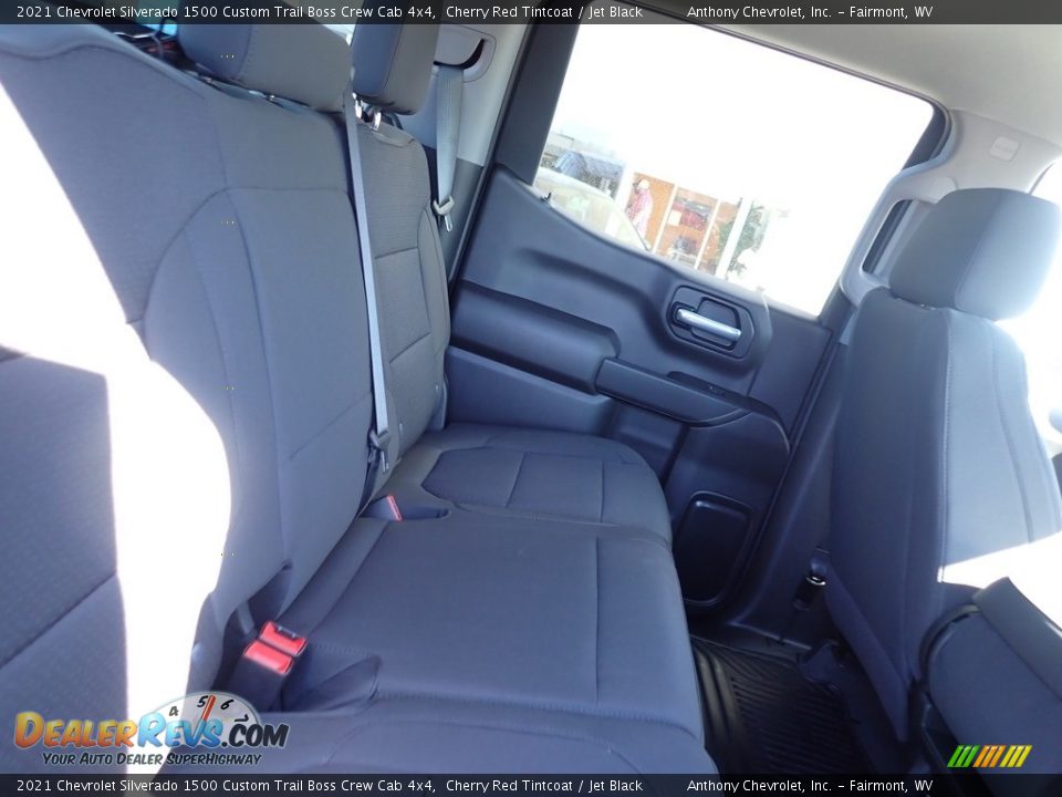 2021 Chevrolet Silverado 1500 Custom Trail Boss Crew Cab 4x4 Cherry Red Tintcoat / Jet Black Photo #13