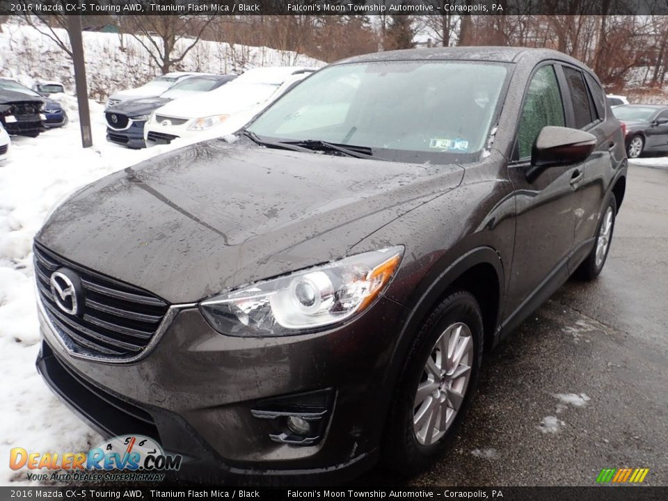2016 Mazda CX-5 Touring AWD Titanium Flash Mica / Black Photo #1