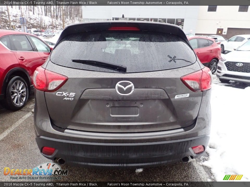 2016 Mazda CX-5 Touring AWD Titanium Flash Mica / Black Photo #3