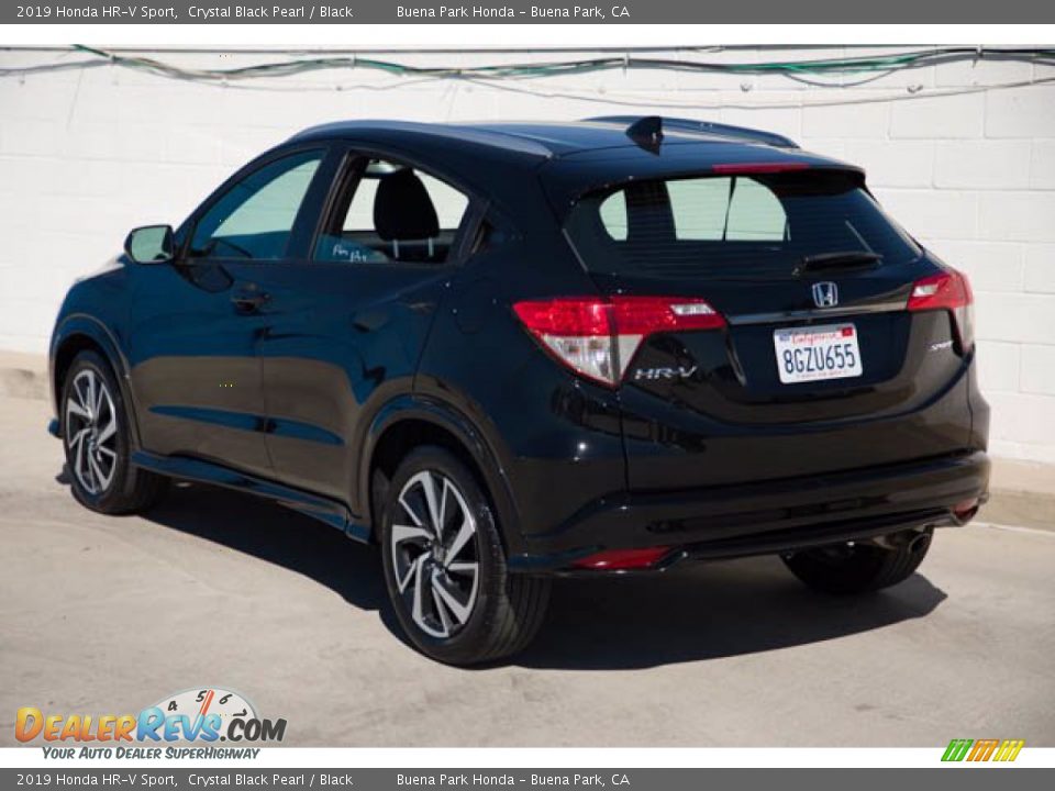 2019 Honda HR-V Sport Crystal Black Pearl / Black Photo #2