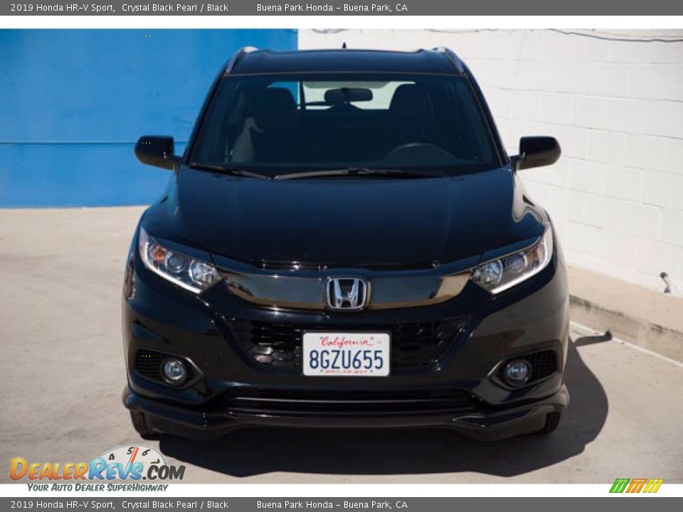 2019 Honda HR-V Sport Crystal Black Pearl / Black Photo #7