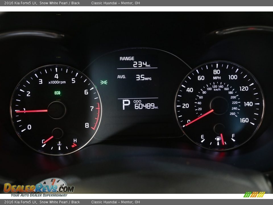 2016 Kia Forte5 LX Gauges Photo #8