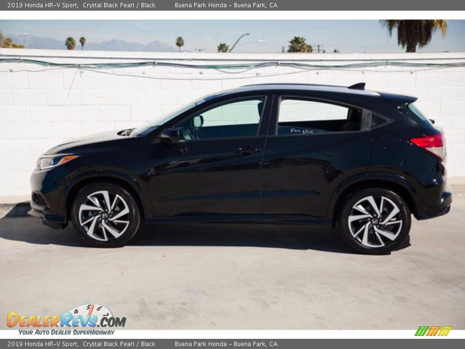 2019 Honda HR-V Sport Crystal Black Pearl / Black Photo #8