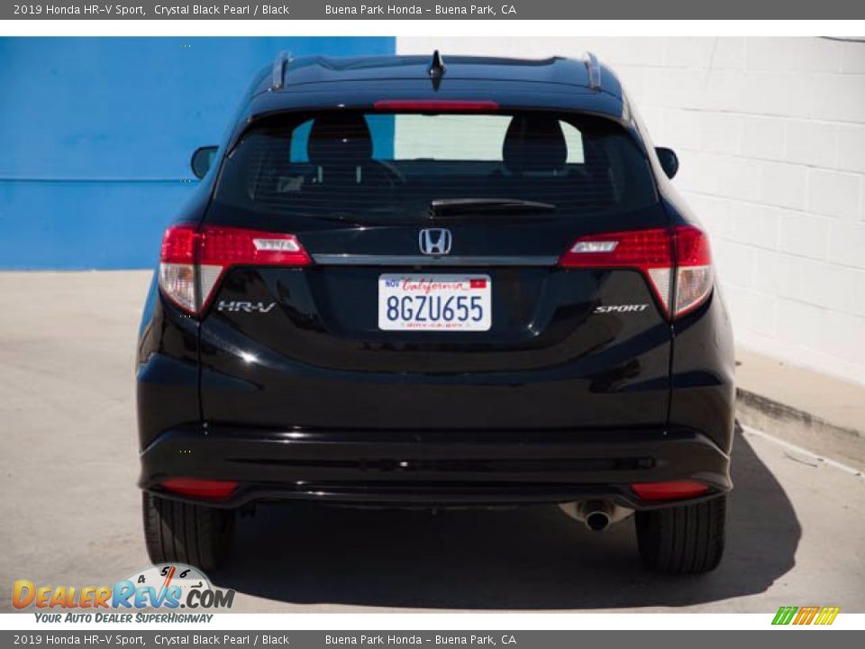 2019 Honda HR-V Sport Crystal Black Pearl / Black Photo #9