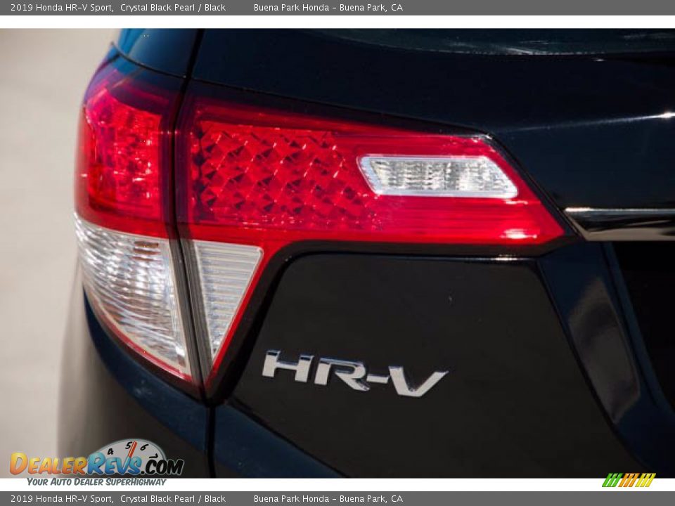 2019 Honda HR-V Sport Crystal Black Pearl / Black Photo #10