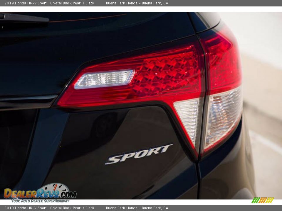 2019 Honda HR-V Sport Crystal Black Pearl / Black Photo #11