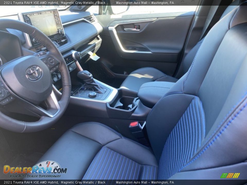 2021 Toyota RAV4 XSE AWD Hybrid Magnetic Gray Metallic / Black Photo #4