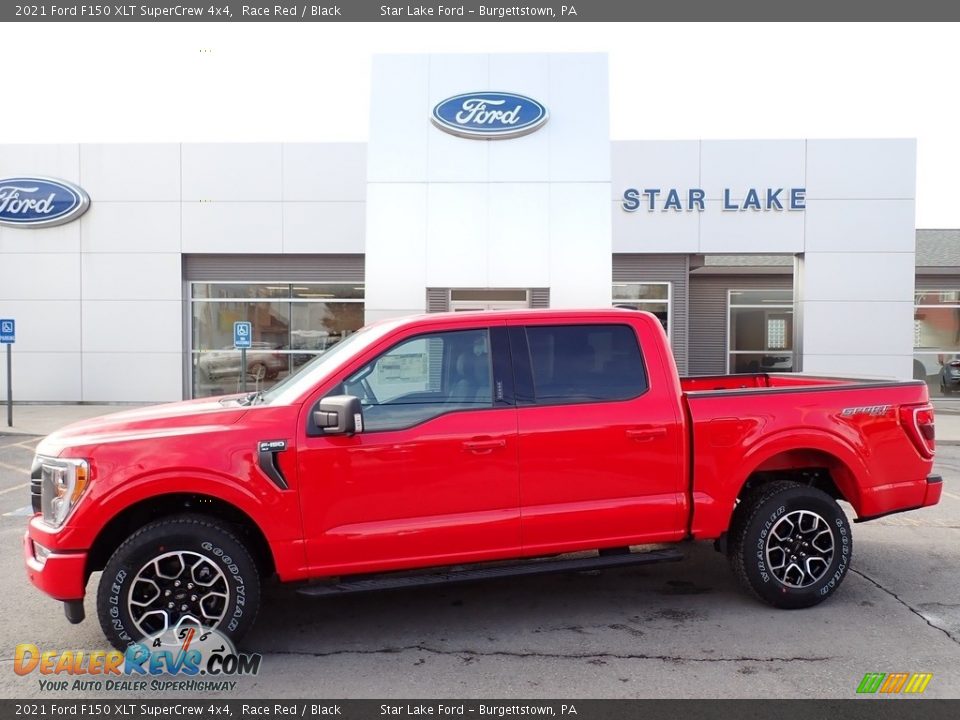 2021 Ford F150 XLT SuperCrew 4x4 Race Red / Black Photo #1