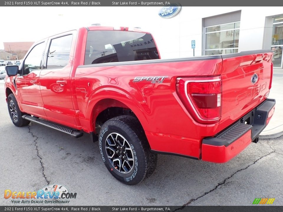 2021 Ford F150 XLT SuperCrew 4x4 Race Red / Black Photo #3