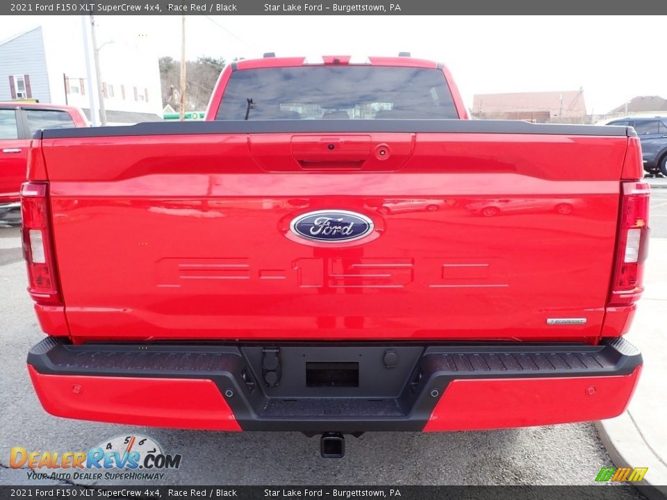 2021 Ford F150 XLT SuperCrew 4x4 Race Red / Black Photo #4