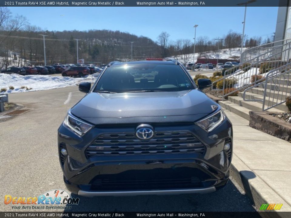 2021 Toyota RAV4 XSE AWD Hybrid Magnetic Gray Metallic / Black Photo #12