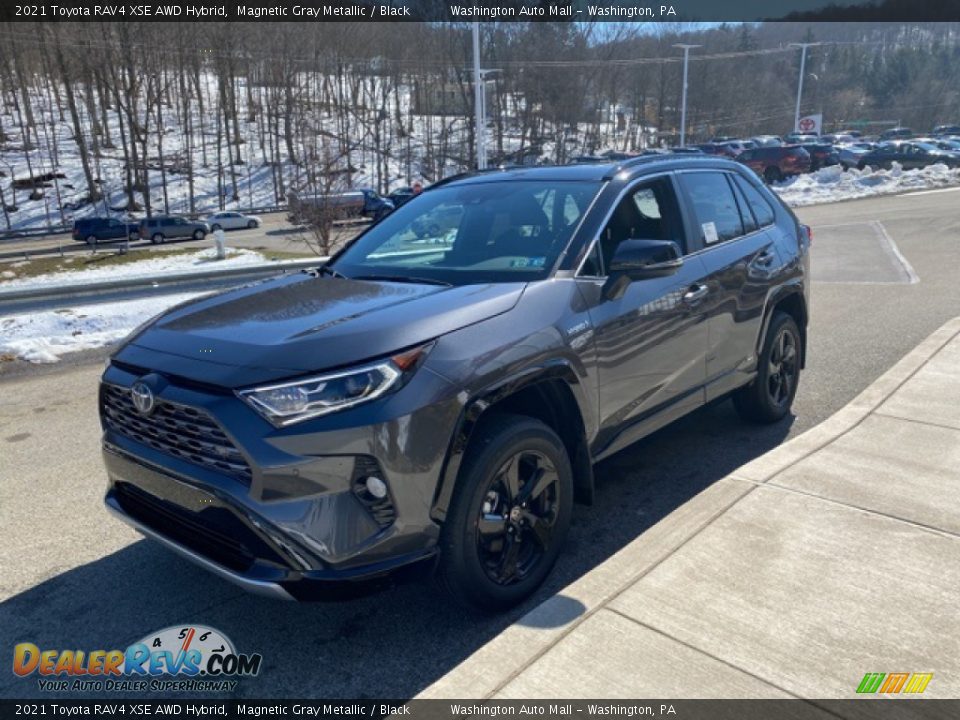 2021 Toyota RAV4 XSE AWD Hybrid Magnetic Gray Metallic / Black Photo #13