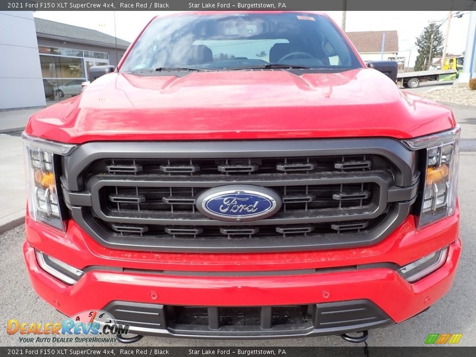 2021 Ford F150 XLT SuperCrew 4x4 Race Red / Black Photo #8