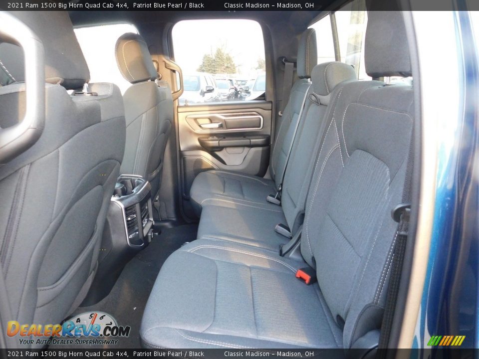 2021 Ram 1500 Big Horn Quad Cab 4x4 Patriot Blue Pearl / Black Photo #3